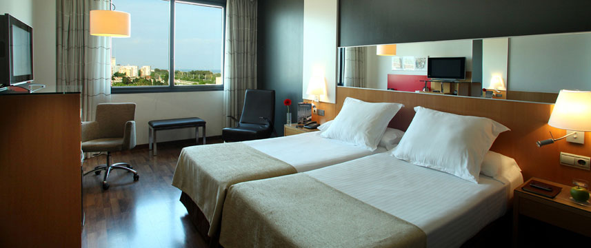 Hotel SB Icaria Barcelona - Twin Bedroom