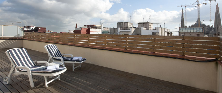 Hotel Sagrada Familia - Roof Terrace