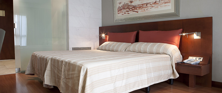 Hotel Solvasa Barcelona - Bedroom Twin Hotel Solvasa Barcelona - Bedroom Twin