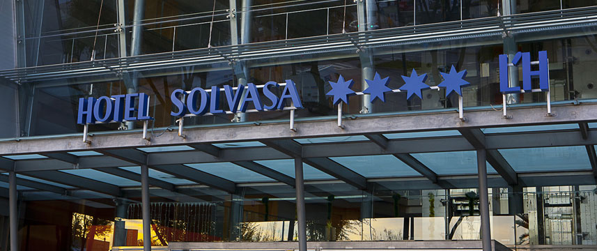 Hotel Solvasa Barcelona - Entrance Hotel Solvasa Barcelona - Entrance