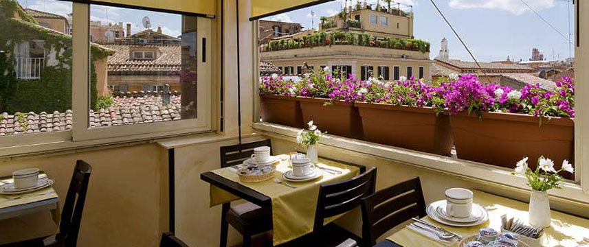 Hotel Trevi - Restaurant Area