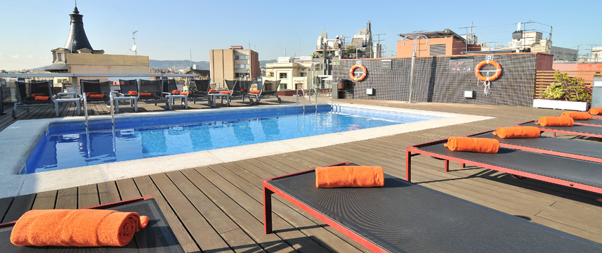 Jazz Hotel - Sunbeds Jazz Hotel - Sunbeds