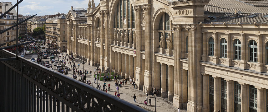 Kyriad Gare du Nord - Balcony Kyriad Gare du Nord - Balcony