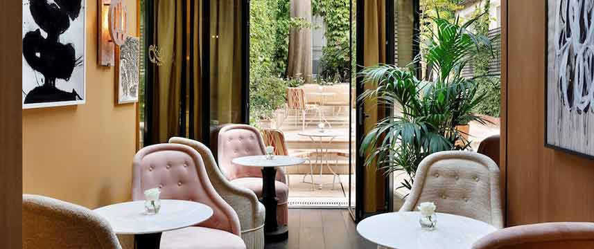 Le Belgrand Hotel Champs Elysees Bar Seating Le Belgrand Hotel Champs Elysees Bar Seating