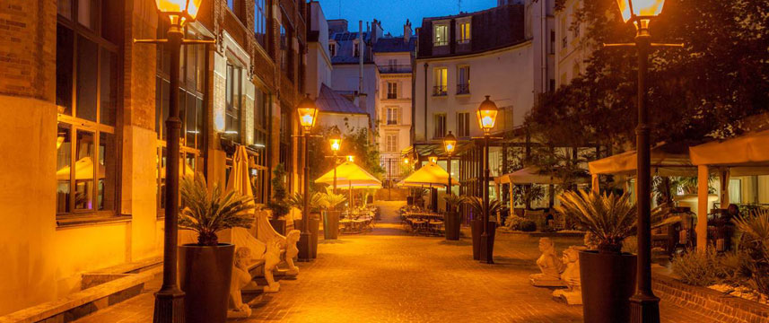 Les Jardins du Marais - Exterior Night Les Jardins du Marais - Exterior Night