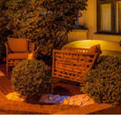 Exterior Night Seating