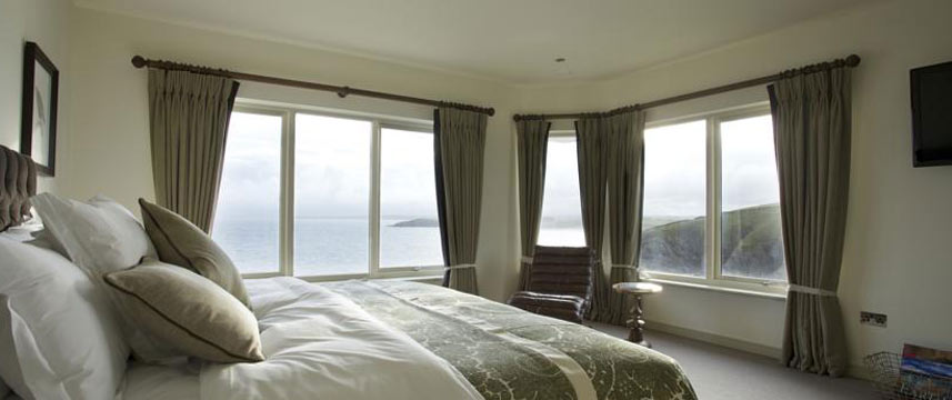 Lewinnick Lodge - Sea View Double Room