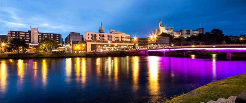 Mercure Inverness - Exterior View Night