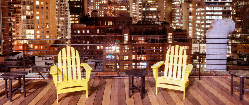 Pod 51 Hotel - Roof Top Terrace Pod 51 Hotel - Roof Top Terrace