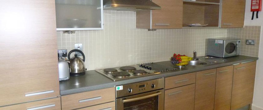 Premier Apartments Nottingham - Kitchen