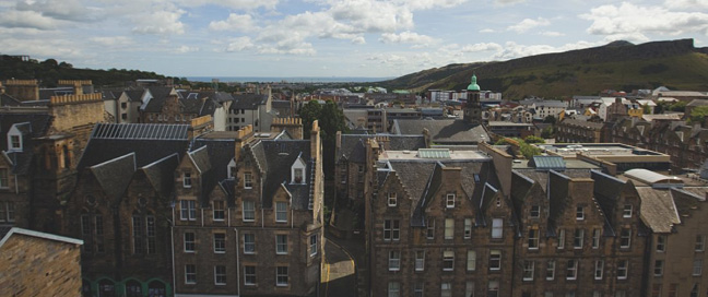 Radisson Blu Edinburgh Business Class View
