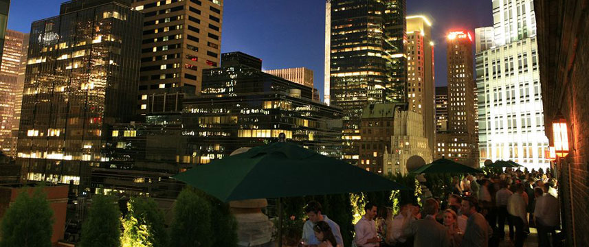 Roosevelt Hotel New York - Terrace Night View Roosevelt Hotel New York - Terrace Night View