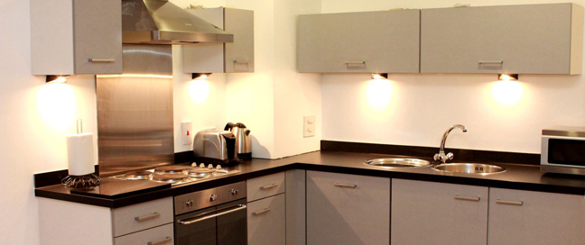 Rotana Apartments - Kitchen