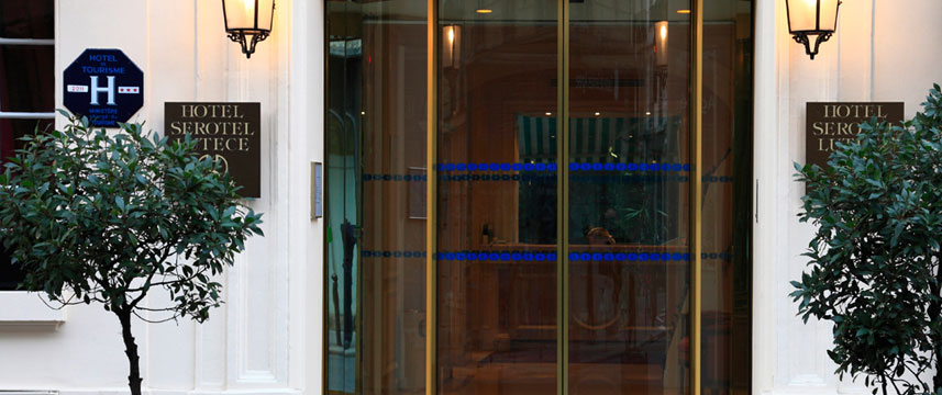 Serotel Lutece - Entrance Serotel Lutece - Entrance
