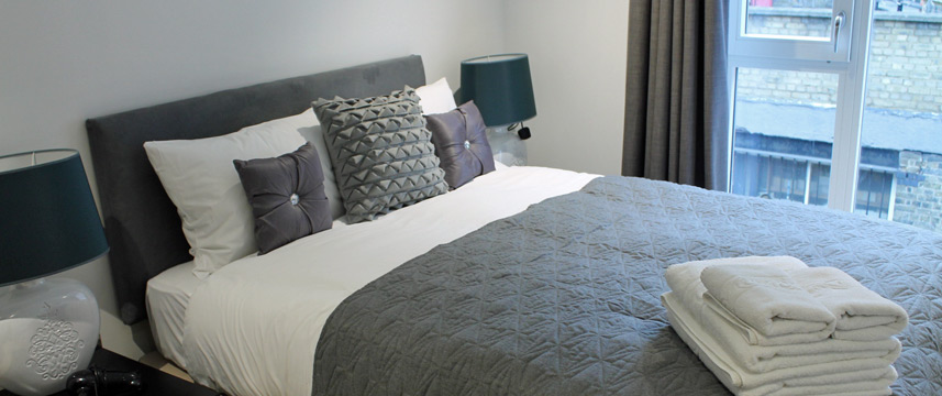 Shoreditch Square Apartments - Bedroom