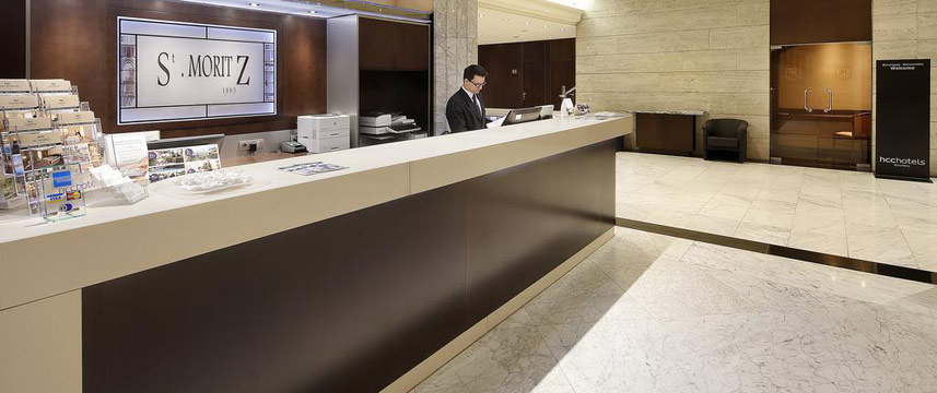 St Moritz Hotel Reception St Moritz Hotel Reception