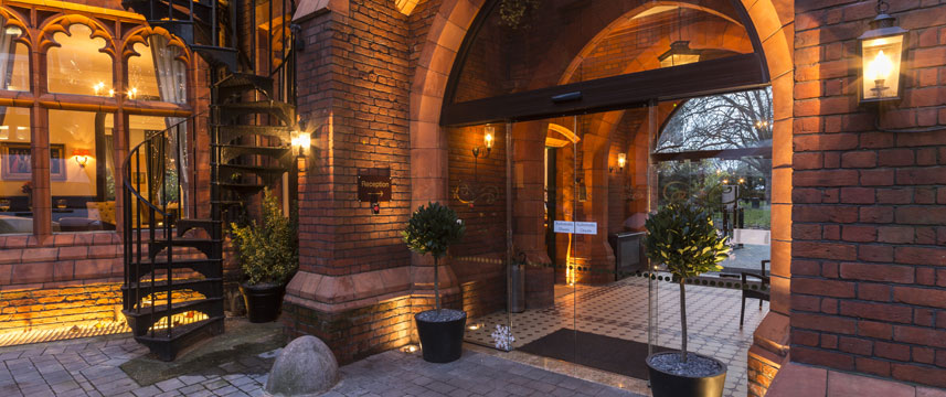 St Pauls Hotel Entrance Evening St Pauls Hotel Entrance Evening