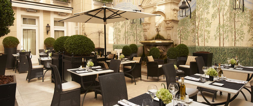 Starhotels Castille Paris - Alfresco Dining Starhotels Castille Paris - Alfresco Dining