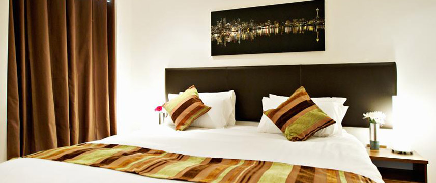 StayManchester Laystall Apartments - Bedroom Double StayManchester Laystall Apartments - Bedroom Double