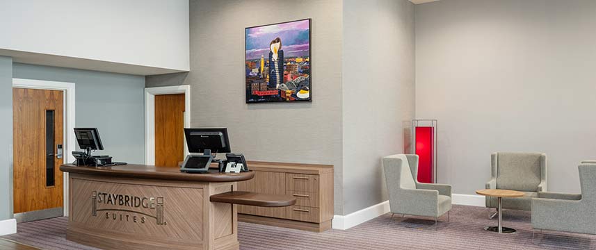 Staybridge Suites Birmingham - Reception Staybridge Suites Birmingham - Reception