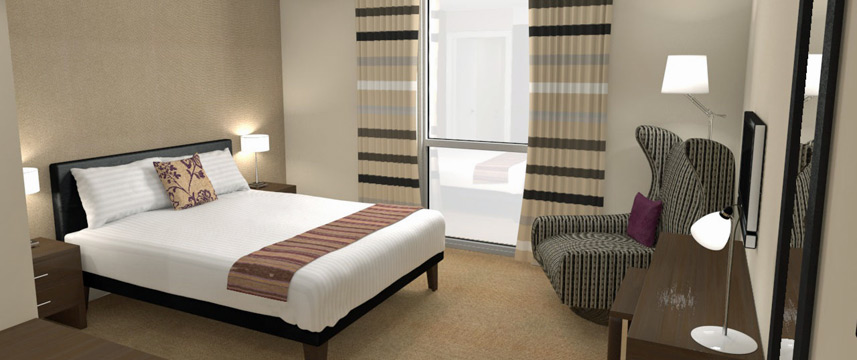 Staybridge Suites London Stratford City - Suite Bedroom