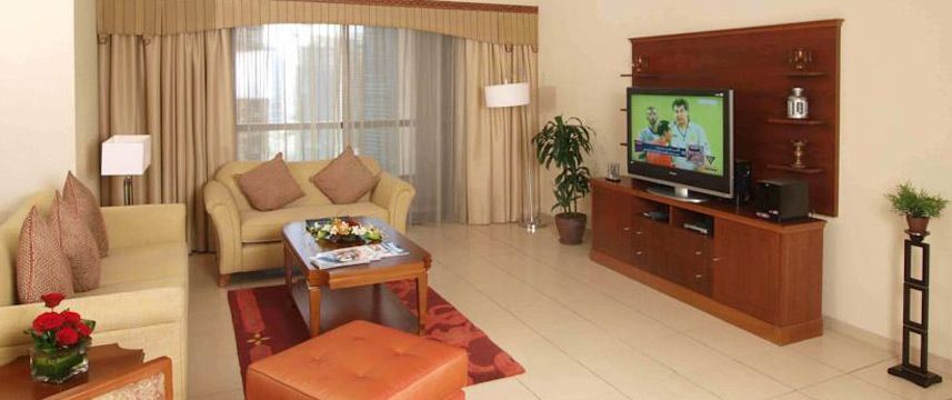 Suha Hotel Apartments - Living Area