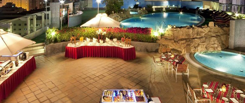 Taj Palace Hotel - Terrace Taj Palace Hotel - Terrace