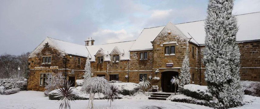 Tankersley Manor Hotel Snowy