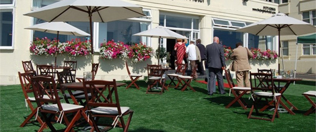 The Brighton Hotel Outside Terrace The Brighton Hotel Outside Terrace