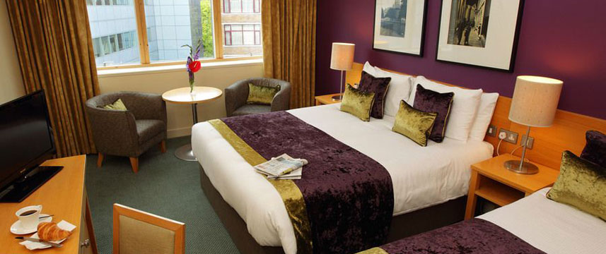 The Mespil - Bedroom purple