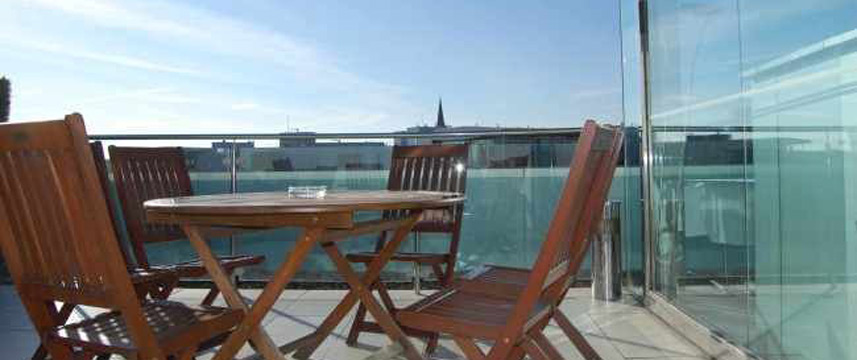 The Point Hotel Terrace The Point Hotel Terrace