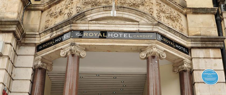 The Royal Hotel Cardiff - Entrance The Royal Hotel Cardiff - Entrance