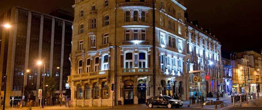 The Royal Hotel Cardiff - Exterior Evening The Royal Hotel Cardiff - Exterior Evening