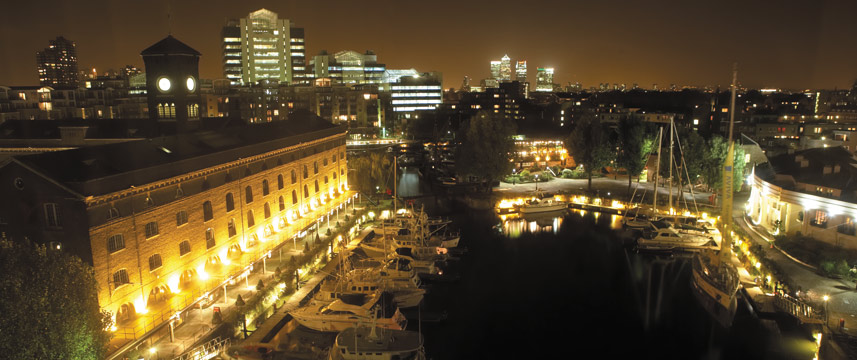 The Tower View of St Catherines Dock The Tower View of St Catherines Dock