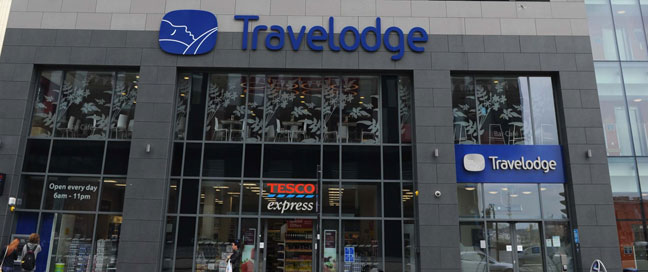 Travelodge Liverpool Central Entrance