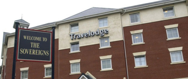Travelodge Portsmouth Front Of Hotel