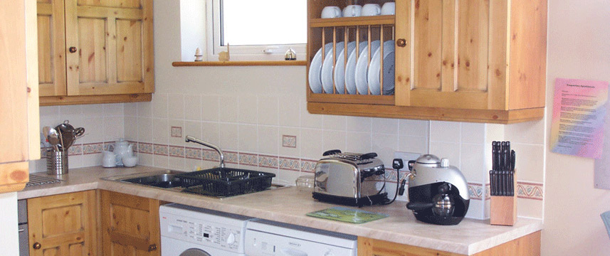 Tregurrian Villas - Kitchen Facilities