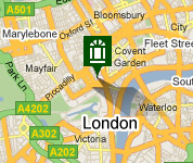 Show map of cheap hotels