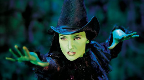 Wicked at the Apollo Victoria Theatre
