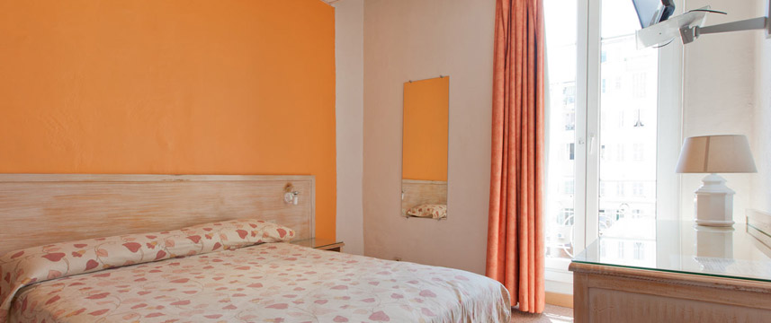 Amaryllis Hotel Nice - bedroom