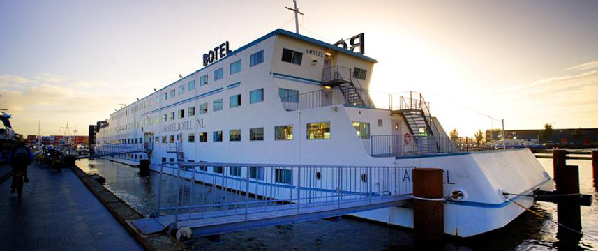 Amstel Botel - Exterior Evening