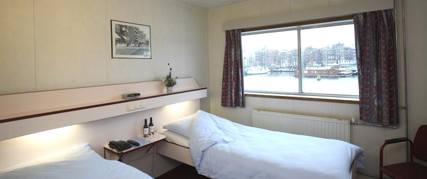 Amstel Botel - Twin Bedroom