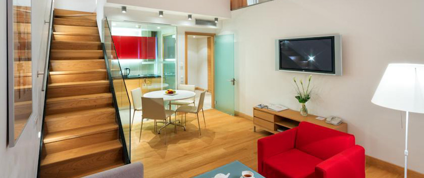 Andels Hotel Prague - Apartment Living Area