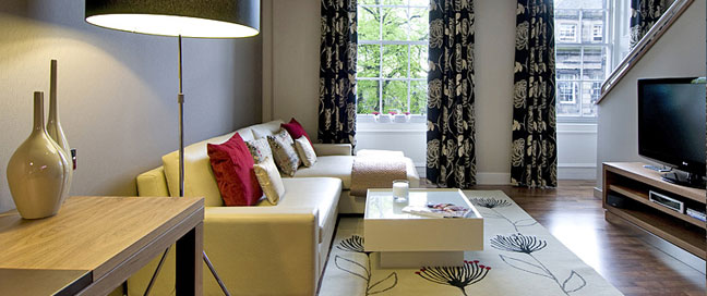 Apex Waterloo Place - Duplex Suite Living Area