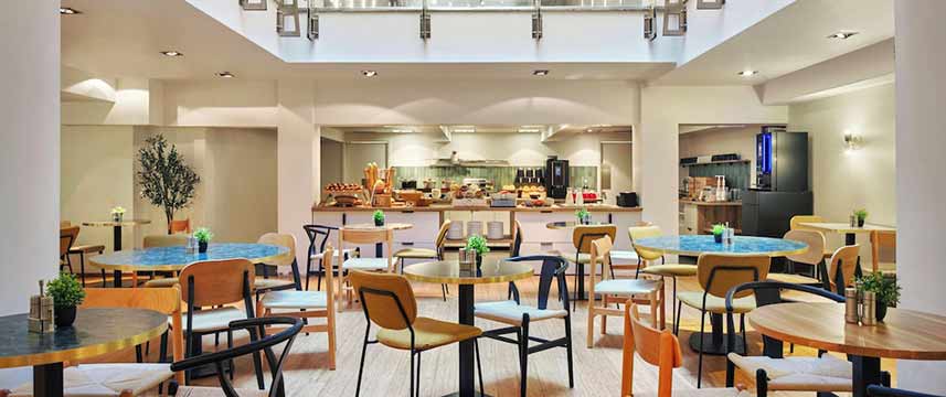 Aqua Hotel Brussels Breakfast Room