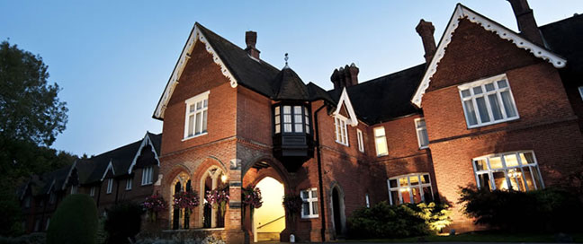 Audleys Wood Hotel - Exterior Night