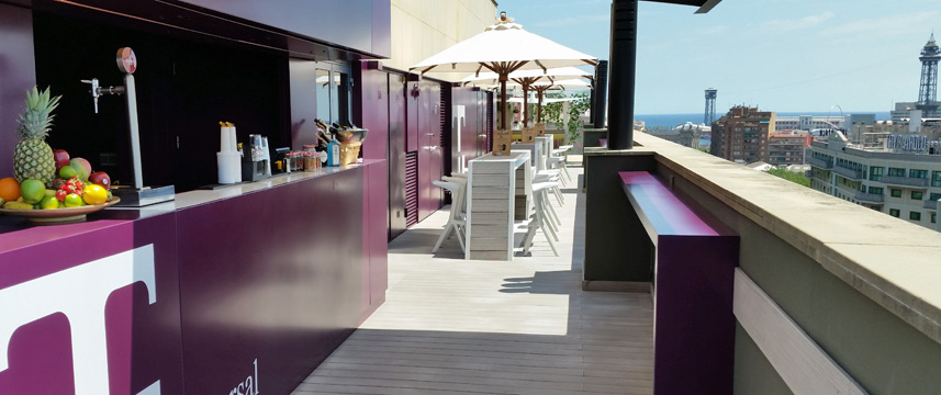 Barcelona Universal - Rooftop Bar View