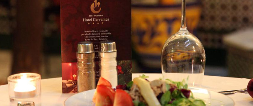 Best Western Cervantes Hotel - Menu