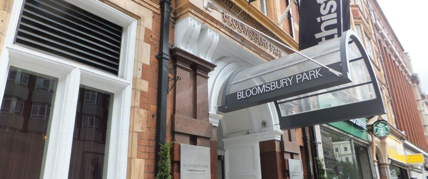 Bloomsbury Park Hotel Entrance