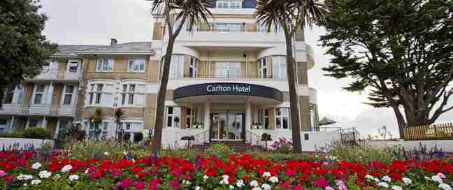 Bournemouth Carlton Hotel Entrance